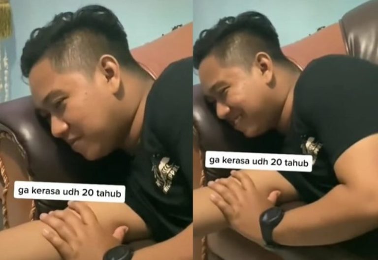 Publik Heboh Muncul Sosok Pria Mirip Doni Salmanan Santuy Rebahan di Sofa