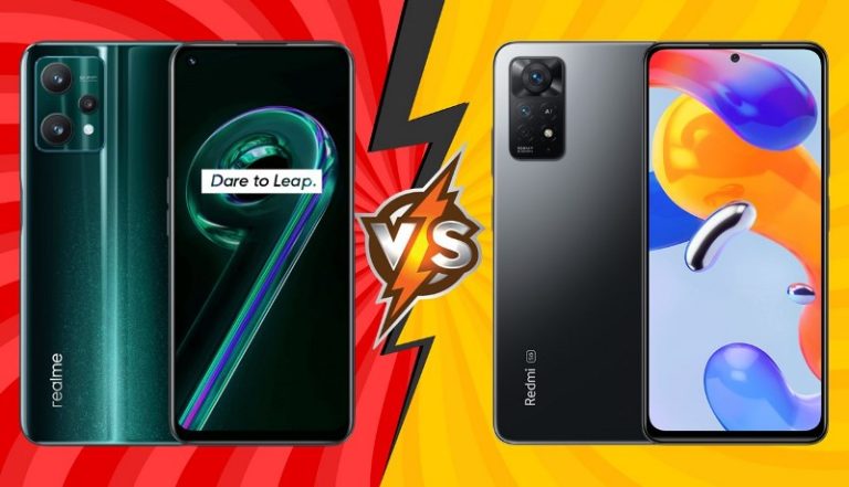 Realme 9 Pro vs Redmi Note 11 Pro 5G