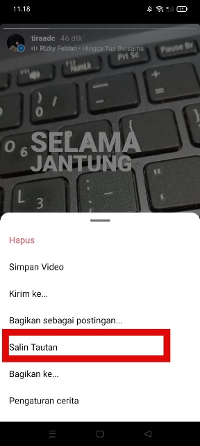 Salin Tautan Salin Tautan