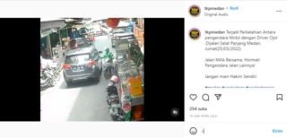 Screenshot Postingan Akun Instagram @tkpmedan