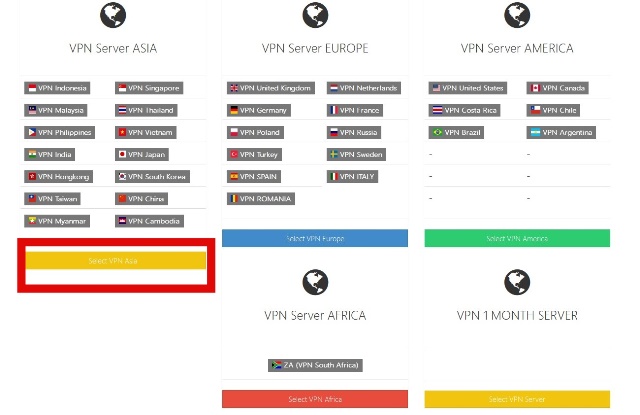 Select VPN Asia
