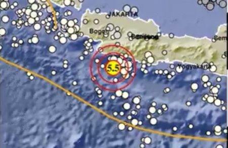 Sukabumi Diguncang Gempa M 55 BMKG Tidak Berpotensi Tsunami