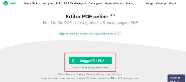 Unggah File PDF