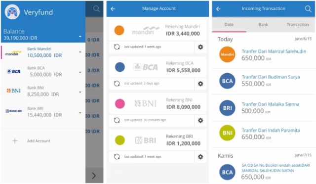 VeryFund - Apk Cek Saldo Semua Bank