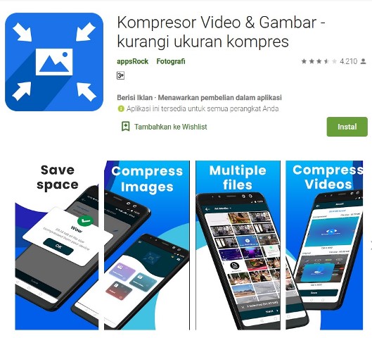 Video Image Compressor