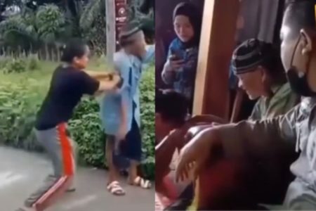 Videonya Viral Remaja yang Dorong Kakek ke Semak semak Akhirnya Minta Maaf