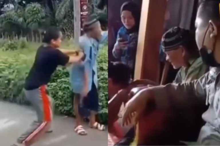 Videonya Viral Remaja yang Dorong Kakek ke Semak semak Akhirnya Minta Maaf