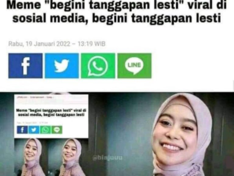 Viral Meme Begini Tanggapan Lesti Rizky Billar Langsung Minta Tanggapan ke Ybs