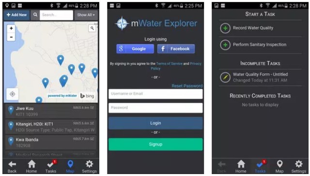 mWater Exlporer - Apk Pendeteksi Sumber Mata Air