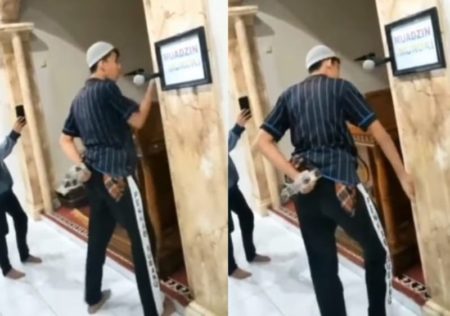 Auto Panik Pemuda ini Tak Sengaja Pencet Alarm Imsak Saat Bangunkan Sahu