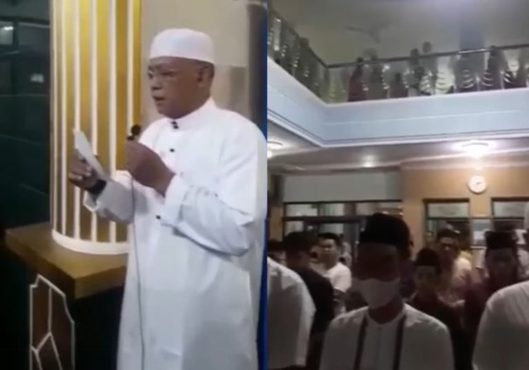 Beredar Video Jamaah Nyanyi Lagu Indonesia Raya Sebelum Salat Tarawih di Masjid