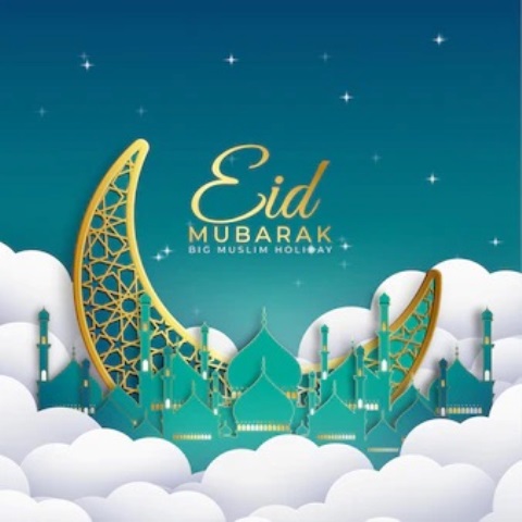 Gambar Eid Mubarak Keren