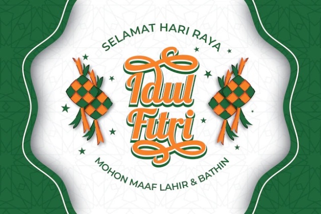 Gambar Ucapan Idul Fitri Mohon Maaf Lahir Batin