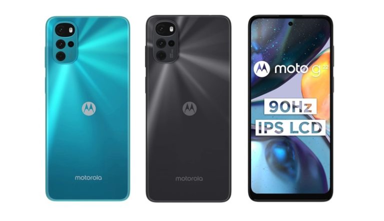 HP Motorola Moto G22