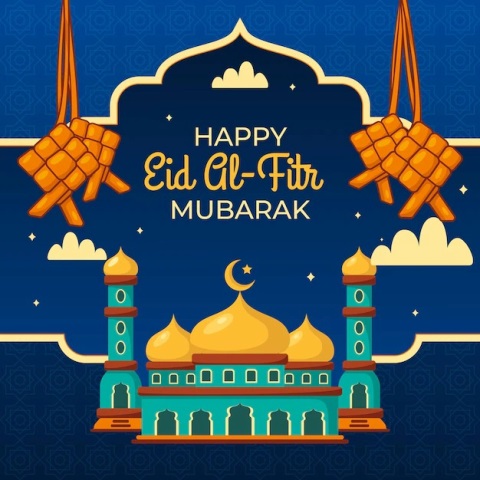 Happy Eid Mubarak 1443 H