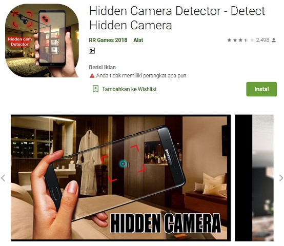 Hidden Camera Detector – Detect Hidden Camera