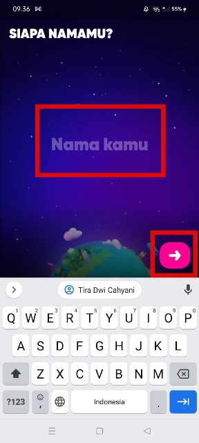 Masukan Nama