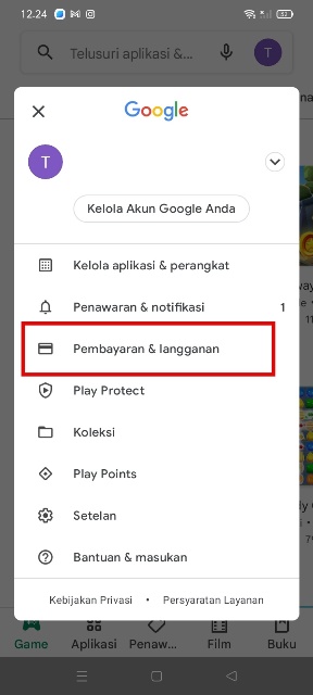 Pembayaran dan Layanan