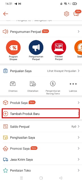 Tambahkan Produk Baru