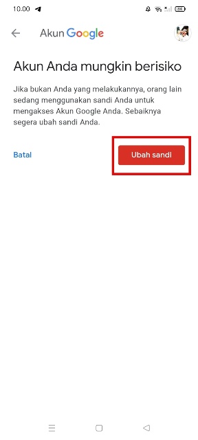 Ubah Sandi