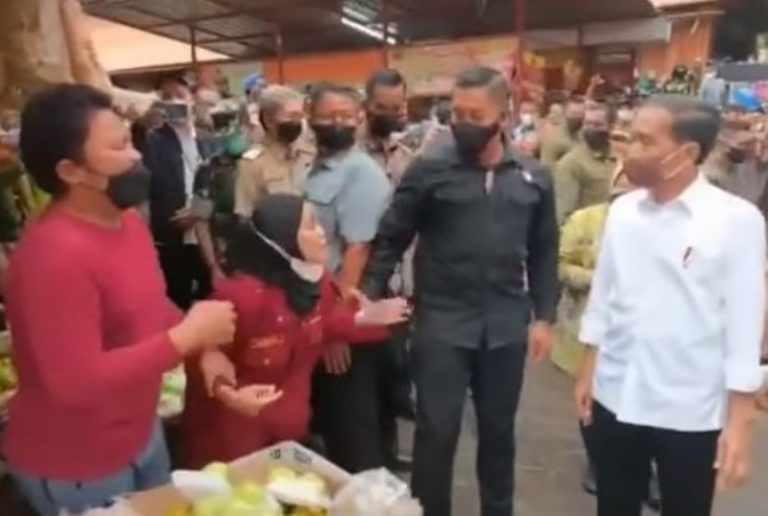 VIRAL Pedagang di Pasar Bogor Ngadu ke Jokowi Soal Pamannya Dipenjara Karena Tolak Pungli