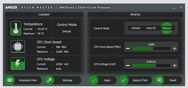 AMD Ryzen Master