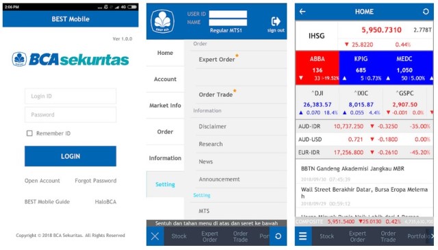 BCAS Best Mobile - Apk Jual Beli Saham