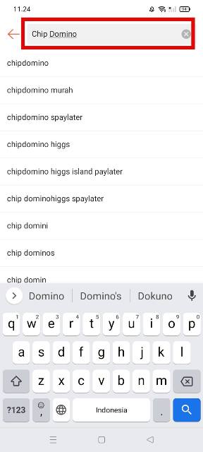 Cari Chip Domino