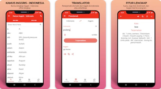 Kamus Inggris Indonesia Offline