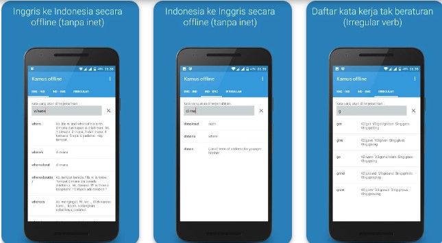 Kamus Offline Lengkap Aplikasi Kamus Bahasa Inggris Indonesia Offline