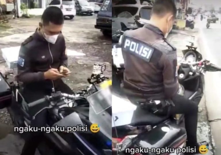 Ngaku Anggota Polresta Bogor Pria ini Auto Kicep Saat Terciduk Polisi Asli
