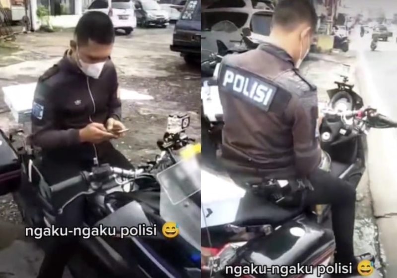 Ngaku Anggota Polresta Bogor Pria ini Auto Kicep Saat Terciduk Polisi Asli