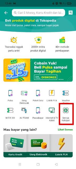 Pilih Semua Kategori