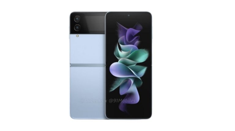 Render ponsel lipat Samsung Galaxy Z Flip4