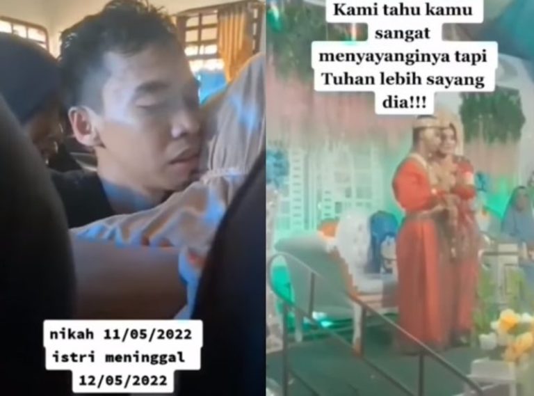 Sedih Pengantin Wanita Meninggal Dunia Sehari Setelah Menikah Suami Syok