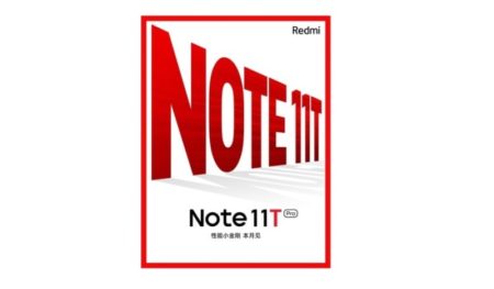 Teaser Redmi Note 11T Series
