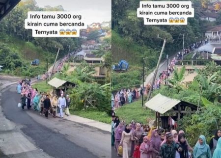 VIRAL Video Rombongan Seserahan Pernikahan Capai 3 Ribu Orang Berasa Lagi Acara Jalan Santai