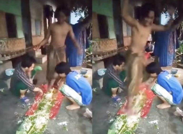 Viral Pemuda Sengaja Injak Nasi Saat Makan Bersama Teman temannya Auto Bubar