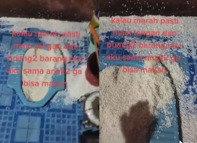 Viral Wanita Ungkap Kelakuan Suami Saat Marah Main Tangan hingga Buang Beras ke WC