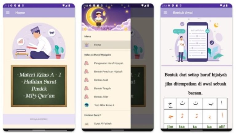 Aplikasi Belajar Membaca Al Quran