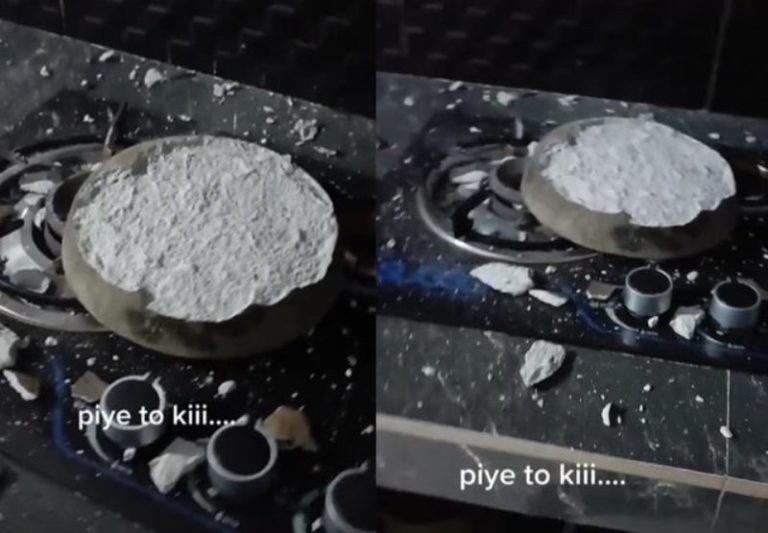 Bukan Keluar Belatung Cobek Milik Wanita ini Berakhir Meledak Saat Dibakar