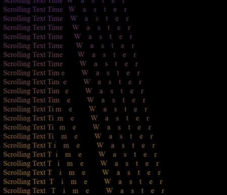 Cara Membuat Scrolling Text
