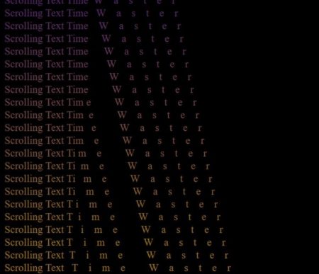 Cara Membuat Scrolling Text
