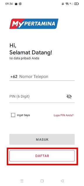 Daftar Akun