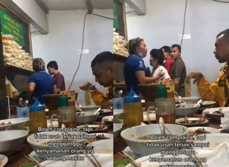 Emak emak Malah Ngamuk ke Penjual Nasi Goreng Gara gara Lama Nunggu Endingnya Malah Diomeli Banyak Orang