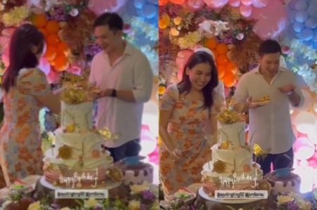 Jordi Onsu Kasih Suprise Ultah ke Ayu Ting Ting