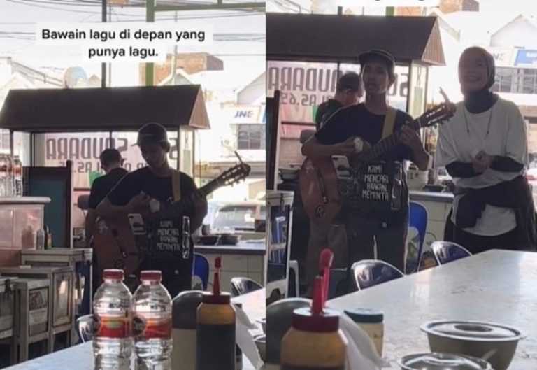 Kocak Bawakan Lagu Kotak Pengamen ini Tak Sadar Didatangi dan Duet Langsung dengan Vokalisnya