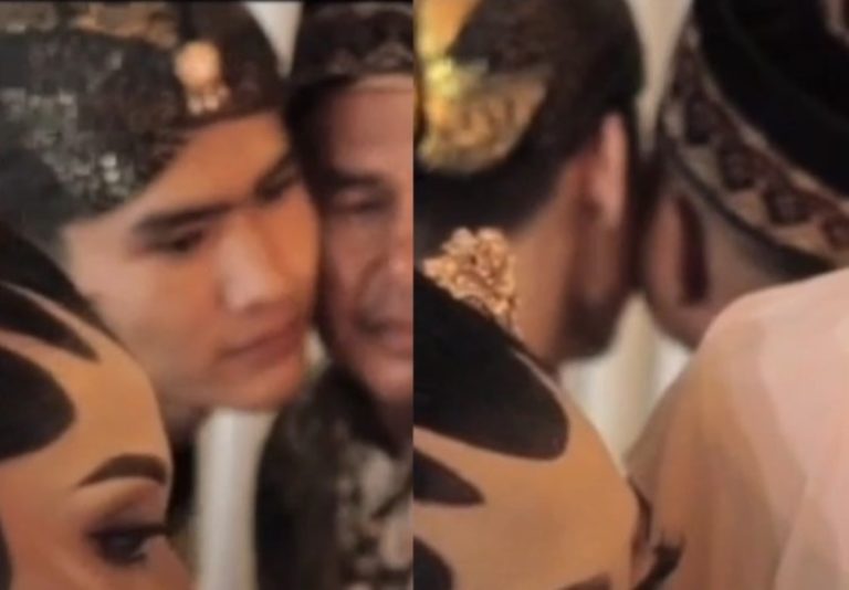 Momen Kocak Pengantin Pria Cipika-cipiki dengan Orang Tua, Kayak Mau Selfie Momen Kocak Pengantin Pria Cipika cipiki dengan Orang Tua Kayak Mau Selfie 1