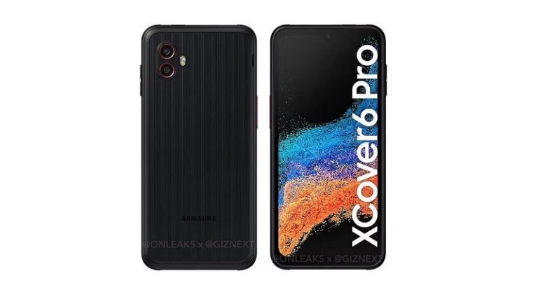 Render Galaxy XCover 6 Pro