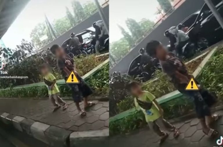 Seorang Bocah di Bandung Pamer Kelamin ke Para Pengendara